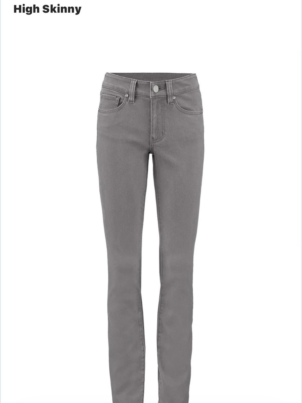 Cabi Smoked Pearl High-Rise Skinny Jeans